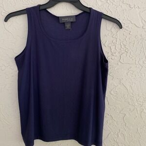 Lane Bryant Layering Tank Top Women‎ 14/16 Purple Sleeveless Scoop Neck Stretch